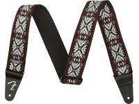 Fender Pasadena Woven Strap Red Snowflake 2 Fender Pasadena Woven Strap Red Snowflake 2